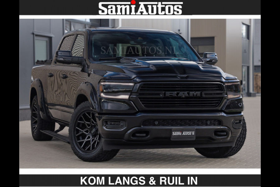 Dodge Ram HULK PACK | WIDE BODY | €44950,- excl | BOM & BOM VOL OPTIES | LUCHTVERING | OPENUITLAAT KLEP | ADAPTIVE CRUISE | CREW CAB DC | DUBBELE CABINE | 5 PERSOONS |