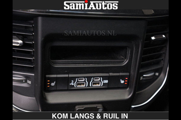 Dodge Ram HULK PACK | WIDE BODY | €44950,- excl | BOM & BOM VOL OPTIES | LUCHTVERING | OPENUITLAAT KLEP | ADAPTIVE CRUISE | CREW CAB DC | DUBBELE CABINE | 5 PERSOONS |
