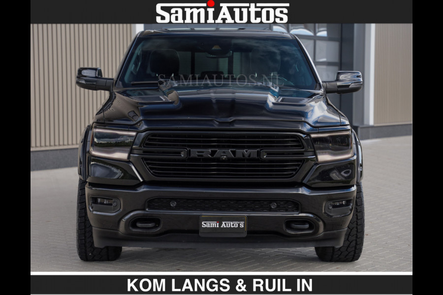 Dodge Ram HULK PACK | WIDE BODY | €44950,- excl | BOM & BOM VOL OPTIES | LUCHTVERING | OPENUITLAAT KLEP | ADAPTIVE CRUISE | CREW CAB DC | DUBBELE CABINE | 5 PERSOONS |