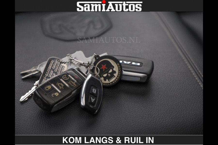 Dodge Ram HULK PACK | WIDE BODY | €44950,- excl | BOM & BOM VOL OPTIES | LUCHTVERING | OPENUITLAAT KLEP | ADAPTIVE CRUISE | CREW CAB DC | DUBBELE CABINE | 5 PERSOONS |