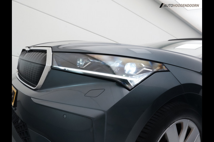 Škoda ENYAQ iV 80 Sport SoH 93% (APPLE CARPLAY,PANORAMADAK,CAMERA,STUUR-STOELVERWARMING,ADAPTIVE CRUISE,SFEERVERLICHTING,KEYLESS)