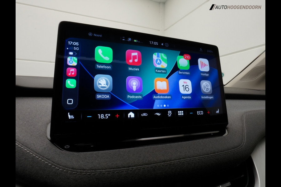 Škoda ENYAQ iV 80 Sport SoH 93% (APPLE CARPLAY,PANORAMADAK,CAMERA,STUUR-STOELVERWARMING,ADAPTIVE CRUISE,SFEERVERLICHTING,KEYLESS)