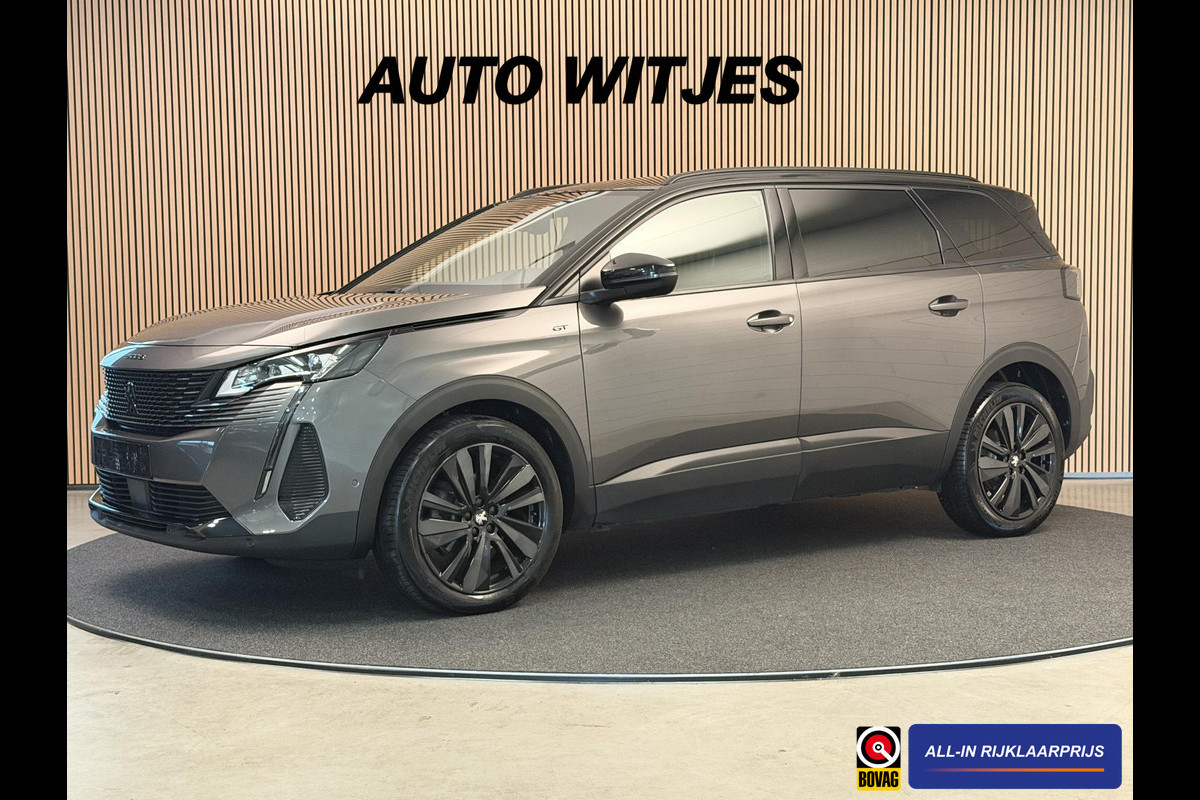 Peugeot 5008 1.2 PureTech 130PK Aut. GT BLACK PAKKET | LED | Camera | Navi | 7 Zits | Incl. garantie