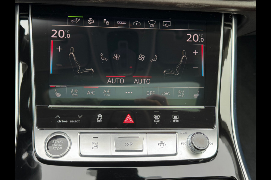 Audi Q8 55 TFSI QUATTRO * S-line * Panoramadak * Stoel koeling/verwarming * Stoel/spiegel memory *