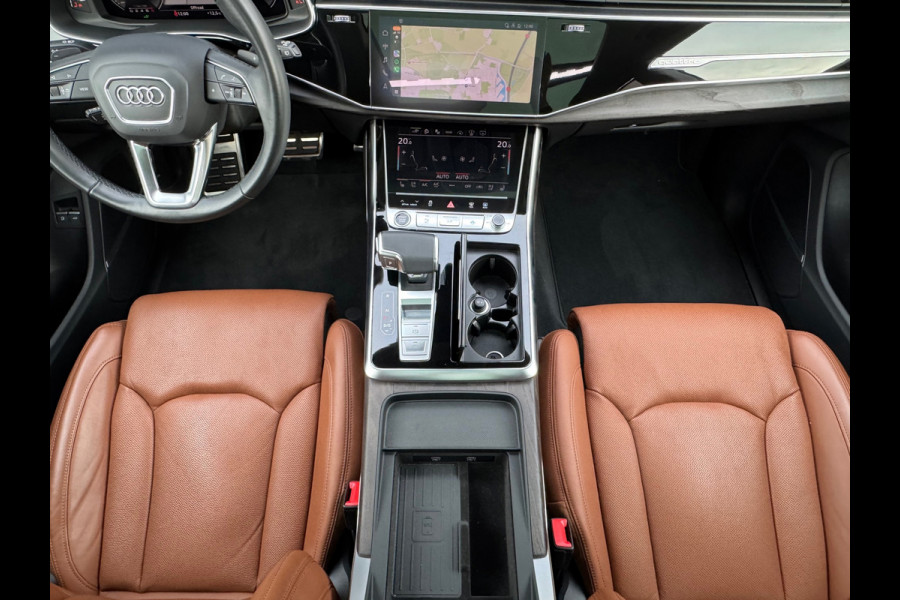 Audi Q8 55 TFSI QUATTRO * S-line * Panoramadak * Stoel koeling/verwarming * Stoel/spiegel memory *