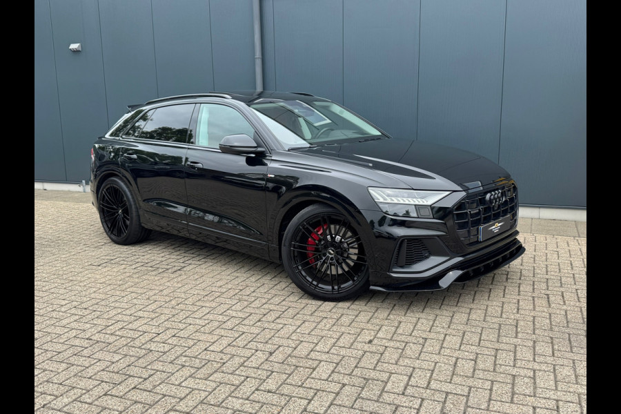 Audi Q8 55 TFSI QUATTRO * S-line * Panoramadak * Stoel koeling/verwarming * Stoel/spiegel memory *