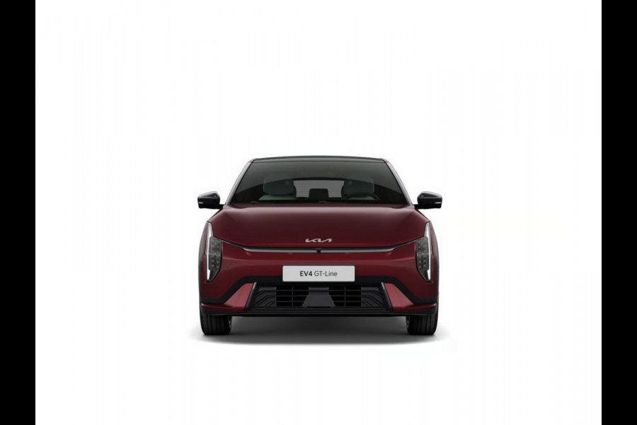 Kia EV4 GT-PlusLine 81.4 kWh | Actieprijs* | Navi. | Clima. | Adapt. Cruise. | Dodehoekassistentie | Achteruitrijcamera | Schuif-/Kanteldak| Harman Kardon | GT-Line Bekleding In Vegan Leder | Massagefunctie | Dodehoekcamera | Slimme Parkeerassistentie