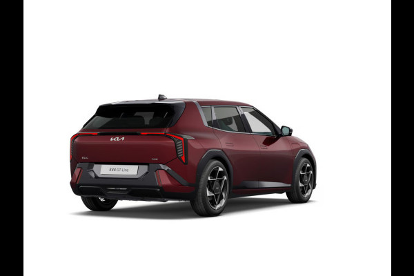 Kia EV4 GT-PlusLine 81.4 kWh | Actieprijs* | Navi. | Clima. | Adapt. Cruise. | Dodehoekassistentie | Achteruitrijcamera | Schuif-/Kanteldak| Harman Kardon | GT-Line Bekleding In Vegan Leder | Massagefunctie | Dodehoekcamera | Slimme Parkeerassistentie