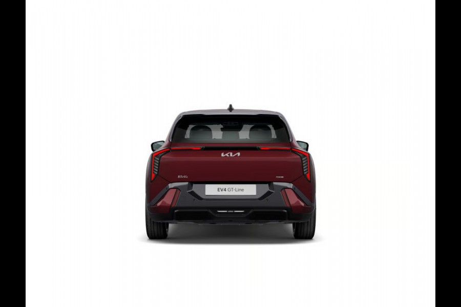 Kia EV4 GT-PlusLine 81.4 kWh | Actieprijs* | Navi. | Clima. | Adapt. Cruise. | Dodehoekassistentie | Achteruitrijcamera | Schuif-/Kanteldak| Harman Kardon | GT-Line Bekleding In Vegan Leder | Massagefunctie | Dodehoekcamera | Slimme Parkeerassistentie