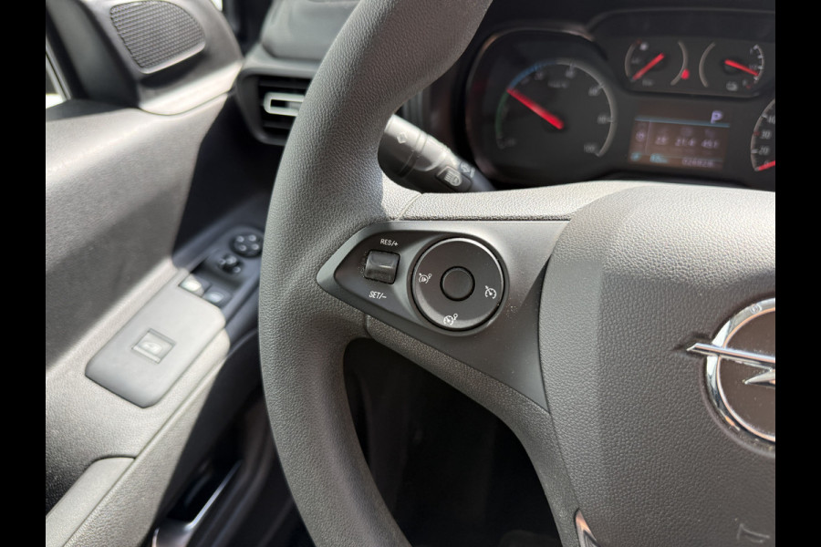 Opel e-Cargo 50kWh 136PK Elektrisch! L1 285KM WLTP Cruise control Carplay Navigatie Climate control Snelladen Parkeersensoren achter