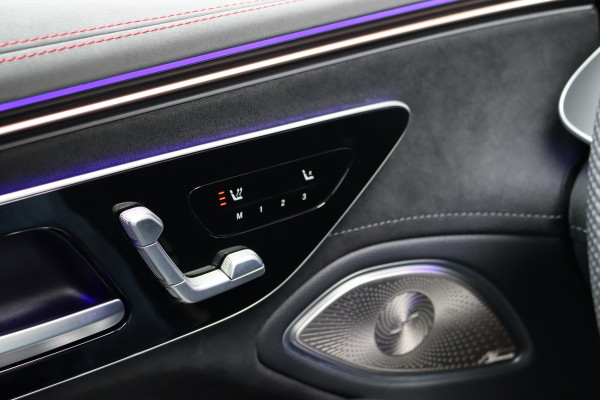 Mercedes-Benz EQS 450+ AMG Line Premium 108 kWh | Luchtvering | Achterasbesturing | Distronic+ | Trekhaak | HUD | Verwarmd Stuurwiel | Memory | Digital Light | Burmester | Stoelverwarming |