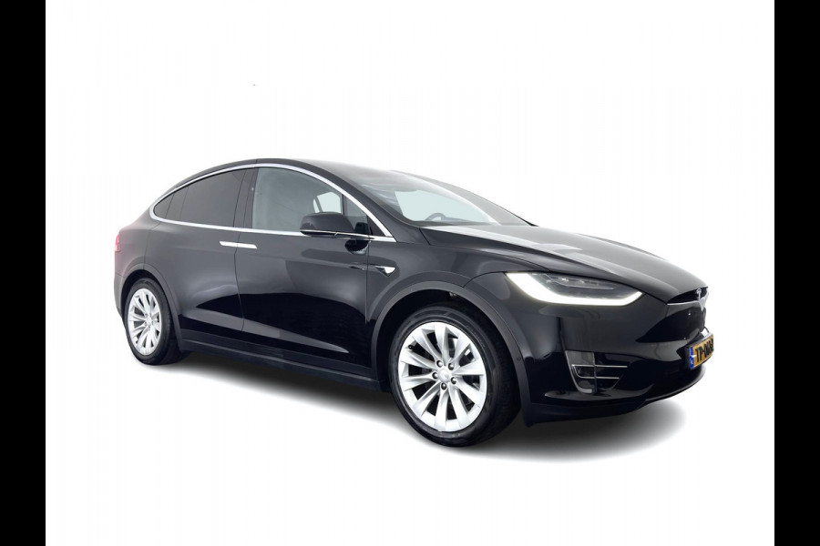Tesla Model X 75D Base ( 7-Pers. ) [3-Fase-17kW] {SoH-84%} (INCL-BTW) Aut. *PANO | LEATHER | NAVI-FULLMAP | FULL-LED | AIRSUSPENSION | DIGI-COCKPIT | CCS-FASTLOADER | KEYLESS | DAB+ | HEATED-SPORTSEATS | PRIVACY-GLASS | AUTOPILOT |  20"A