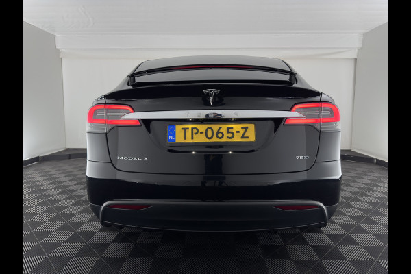 Tesla Model X 75D Base ( 7-Pers. ) [3-Fase-17kW] {SoH-84%} (INCL-BTW) Aut. *PANO | LEATHER | NAVI-FULLMAP | FULL-LED | AIRSUSPENSION | DIGI-COCKPIT | CCS-FASTLOADER | KEYLESS | DAB+ | HEATED-SPORTSEATS | PRIVACY-GLASS | AUTOPILOT |  20"A