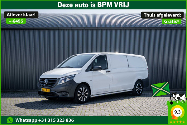 Mercedes-Benz EVITO TOURER | 90KWH | WLPT 367KM | Volledig Elektrisch | SOH 97.5% | Camera | Navi | Stoelverw. | Airco | 3-Zits