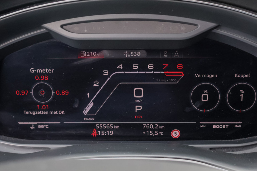 Audi RSQ8 4.0 TFSI RS Q8 quattro | CARBON IN & EXTERIEUR | ADAPTIVE CRUISE | TREKHAAK | MASSAGE | STOELVEWARMING & VERKOELING | CAMERA | H