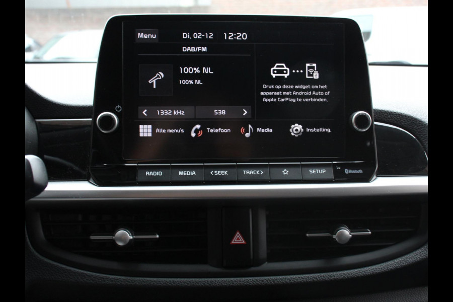 Kia Picanto 1.0 DPi Automaat DynamicLine Navigatie Apple Carplay/Android Auto Airco Camera DAB Lichtmetalen velgen Bluetooth