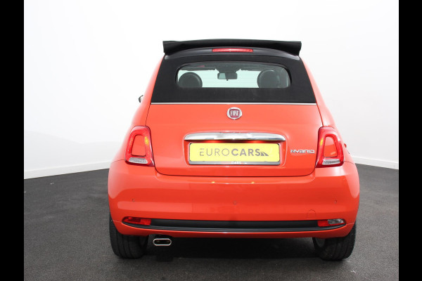 Fiat 500C 1.0 Hybrid Cabrio Navigatie Climate Control Cruise control Lichtmetalen velgen Apple Carplay/ Android Auto Navigatie Parkeersensor achter