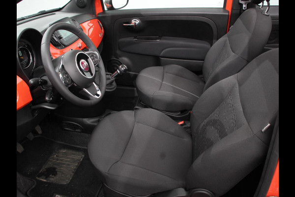 Fiat 500C 1.0 Hybrid Cabrio Navigatie Climate Control Cruise control Lichtmetalen velgen Apple Carplay/ Android Auto Navigatie Parkeersensor achter