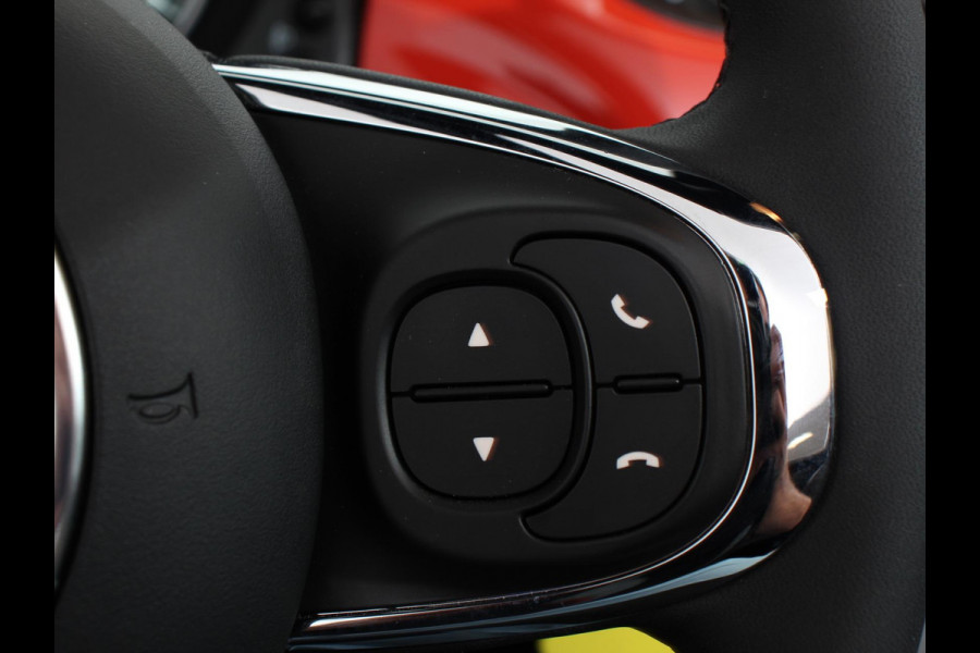 Fiat 500C 1.0 Hybrid Cabrio Navigatie Climate Control Cruise control Lichtmetalen velgen Apple Carplay/ Android Auto Navigatie Parkeersensor achter