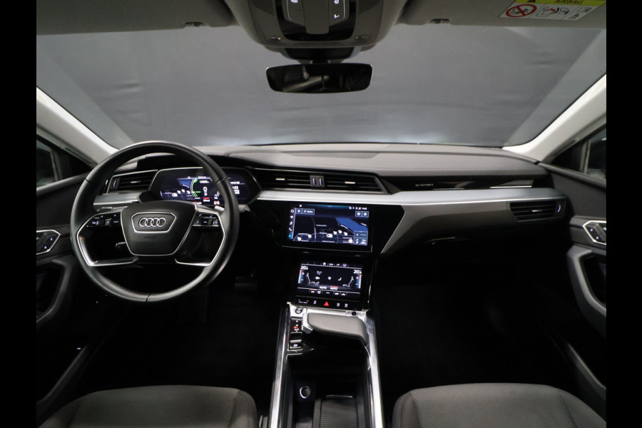 Audi e-tron Sportback 55 quattro Sport 95 kWh 92,5%SOH [BANG & OLUFSEN PREMIUM SOUNDSYSTEM, CRUISE CONTROL, MEMORY SEATS, DIGITAL DASH, TOP VIEW 360 CAMERA, NAVIGATIE, BLUETOOTH, ELEKTRISCHE ACHTERKLEP, CLIMATE CONTROL, LED, NIEUWSTAAT]