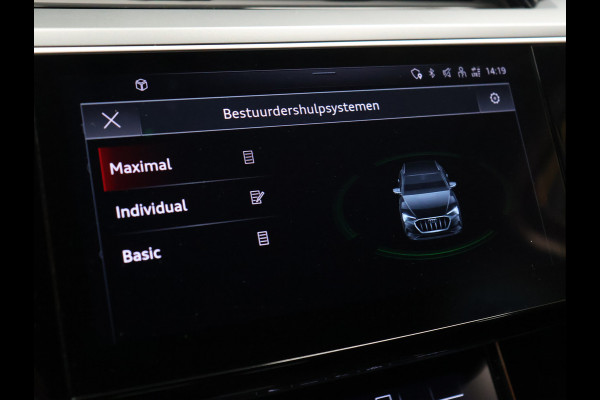 Audi e-tron Sportback 55 quattro Sport 95 kWh 92,5%SOH [BANG & OLUFSEN PREMIUM SOUNDSYSTEM, CRUISE CONTROL, MEMORY SEATS, DIGITAL DASH, TOP VIEW 360 CAMERA, NAVIGATIE, BLUETOOTH, ELEKTRISCHE ACHTERKLEP, CLIMATE CONTROL, LED, NIEUWSTAAT]