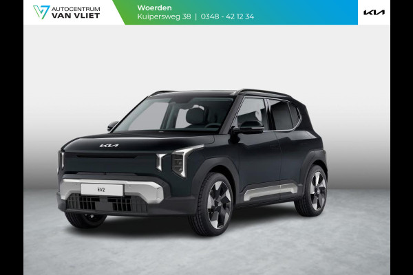 Kia EV2 Plus Advanced 42.2 kWh 5p. | Actieprijs * | Clima | Adapt. cruise | Navi | Schuif/Kanteldak | 18" | Stoel&Stuur Verwarming | Harman Kardon | Apple Carplay