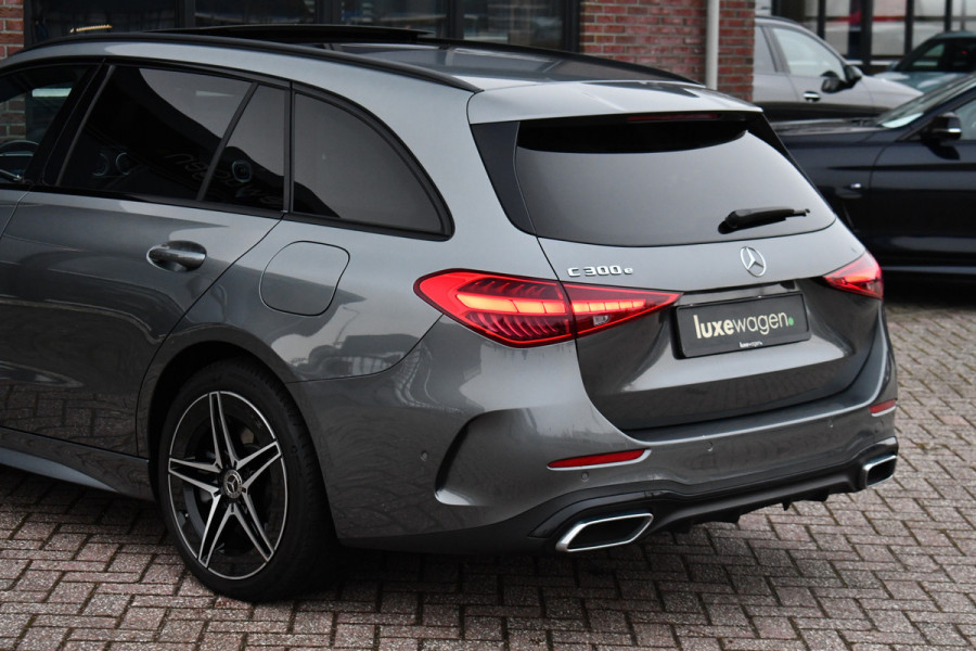 Mercedes-Benz C-Klasse Estate 300 e AMG Line Pano Distr HUD 360 Stoel-vent Night