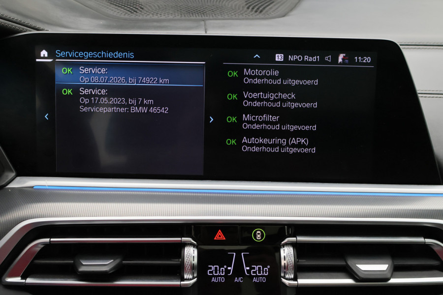 BMW X5 xDrive45e High Executive Laser, Panoramadak, Head-Up, 360° Camera, ACC, Luchtvering, H&K, Trekhaak, 22"