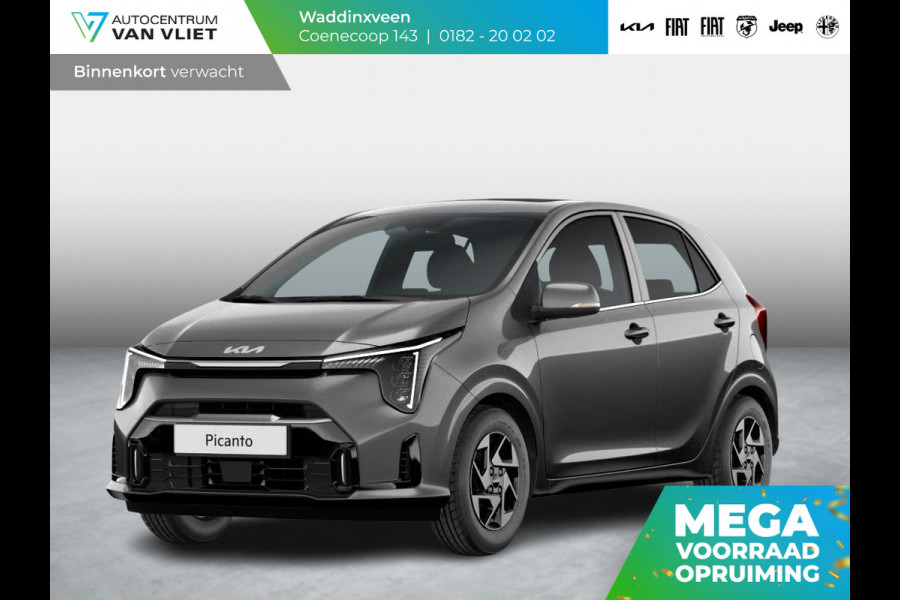 Kia Picanto 1.0 DPI DynamicPlusLine | Actieprijs* | Snel leverbaar | 4p. | Navi. | Airco | Cruise. | Parkeersensoren | Privacy Glass