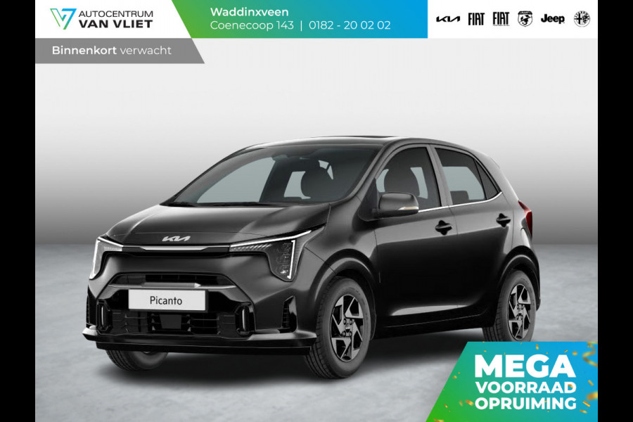 Kia Picanto 1.0 DPI DynamicPlusLine | Actieprijs* | Snel leverbaar | 4p. | Navi. | Cruise. | Parkeersensoren | Airco | Privacy Glass