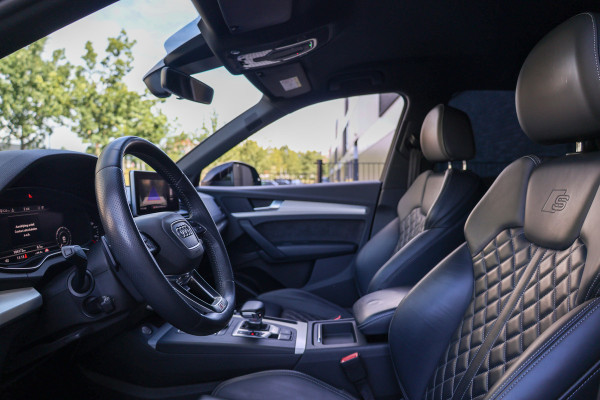 Audi Q5 55 TFSI e quattro Competition | S-LINE | SOH 86% | LEDER | B&O | ACC | LUCHTVERING | TREKHAAK | HUD |