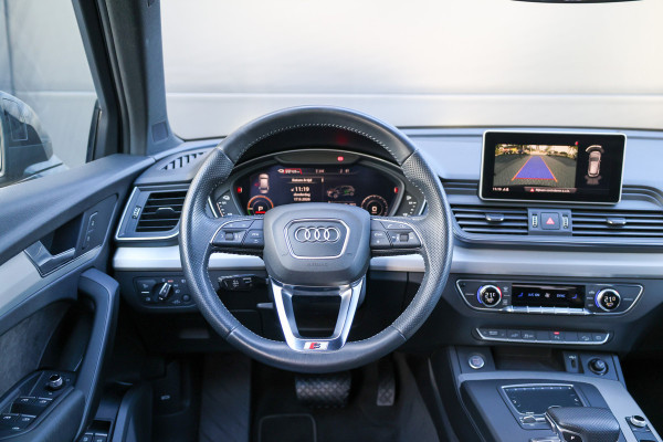 Audi Q5 55 TFSI e quattro Competition | S-LINE | SOH 86% | LEDER | B&O | ACC | LUCHTVERING | TREKHAAK | HUD |