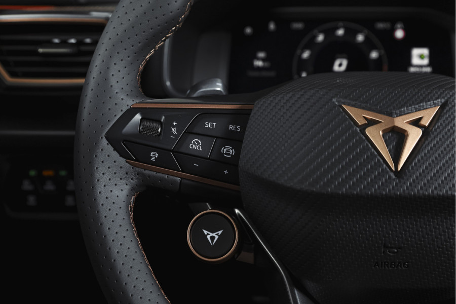 CUPRA Formentor 1.5 TSI e-Hybrid 204 PK Business | S/K-Panodak | Matrix Led | Elek Trekhaak | Dig. Cockpit | Adapt. Cruise | Stoel-+Stuurverw. | PDC | Camera | App. Connect | ECC | Elek. Klep | LM 19" | 7059
