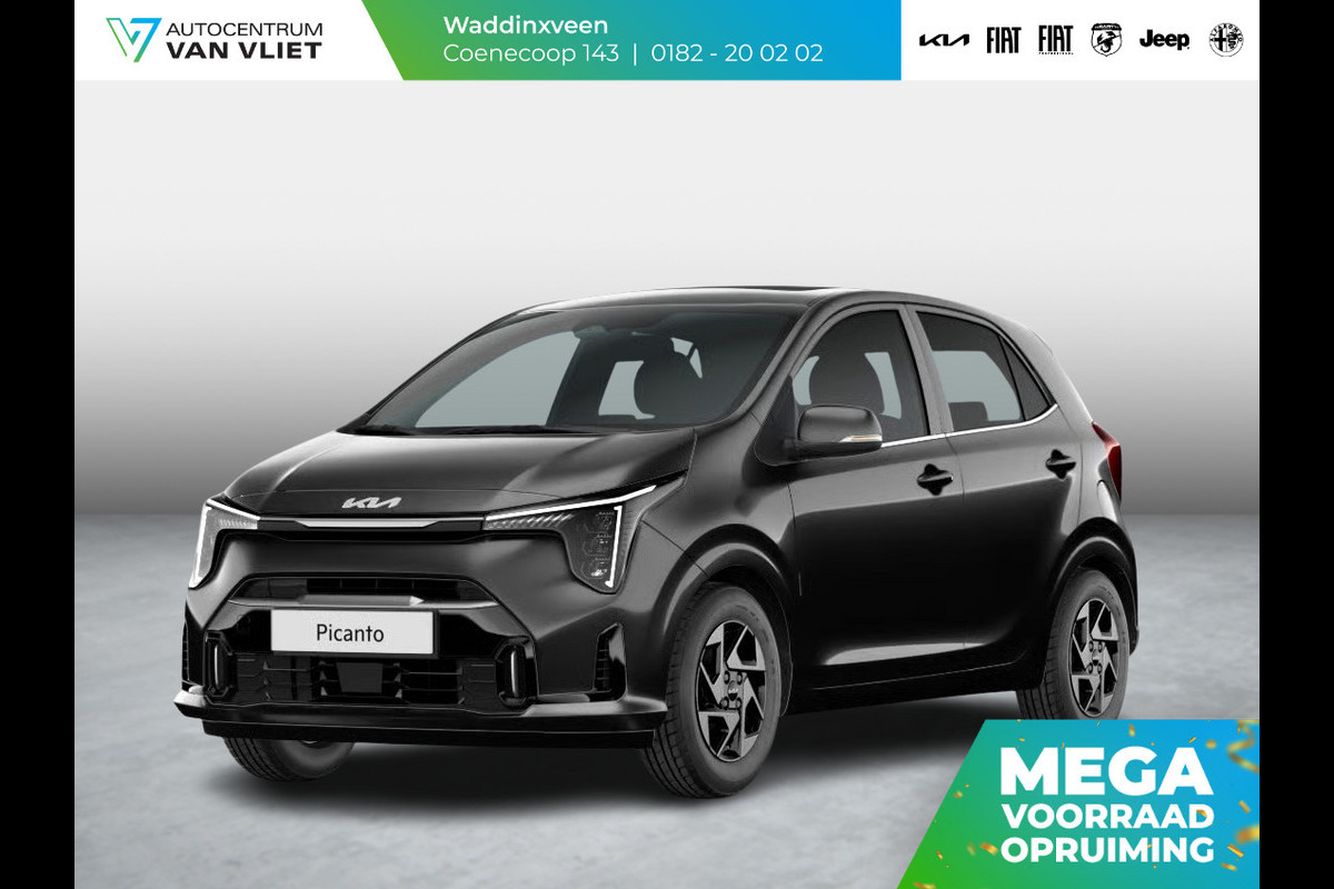 Kia Picanto 1.0 GDi ExecutiveLine | Actieprijs* | Automaat | Stoel & Stuur Verwarming | Keyless | Navi. | Cruise. | Clima. | Parkeersensoren | Achteruitrijcamera