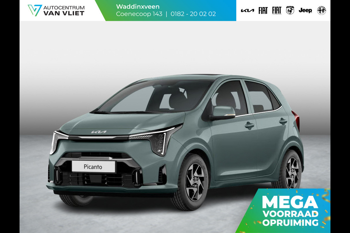 Kia Picanto 1.0 GDi DynamicLine | Actieprijs* | Direct leverbaar | Navi. | Airco | Cruise. | Achteruittijcamera | Carplay