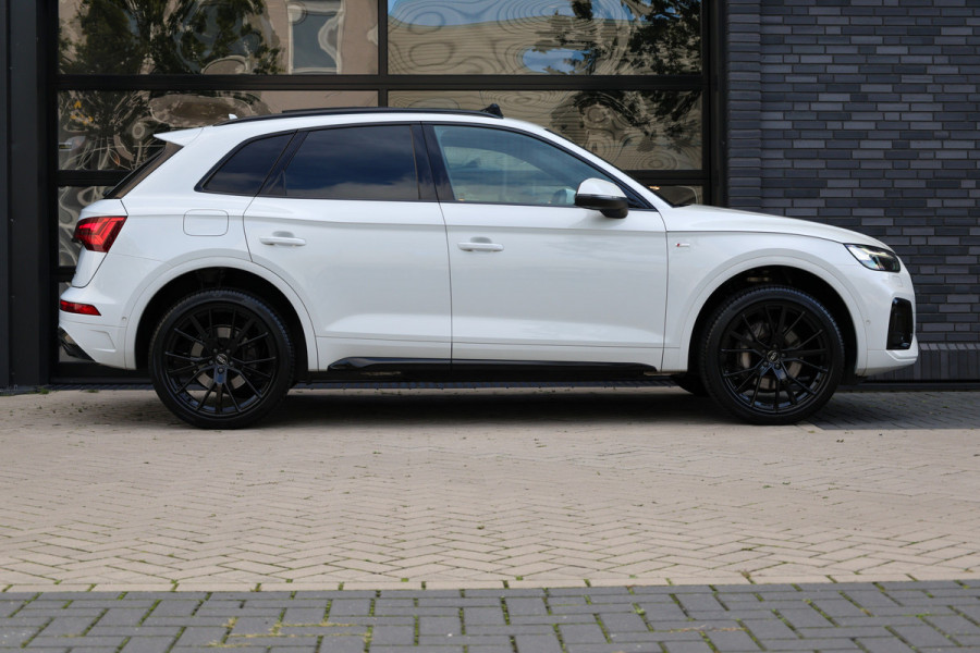 Audi Q5 50 TFSI e S edition | BTW | SOH 89% | PANO | LEDER | 4X STOELVERWARMING | 21 INCH | MEMORY |