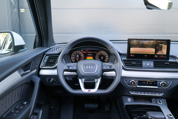 Audi Q5 50 TFSI e S edition | BTW | SOH 89% | PANO | LEDER | 4X STOELVERWARMING | 21 INCH | MEMORY |