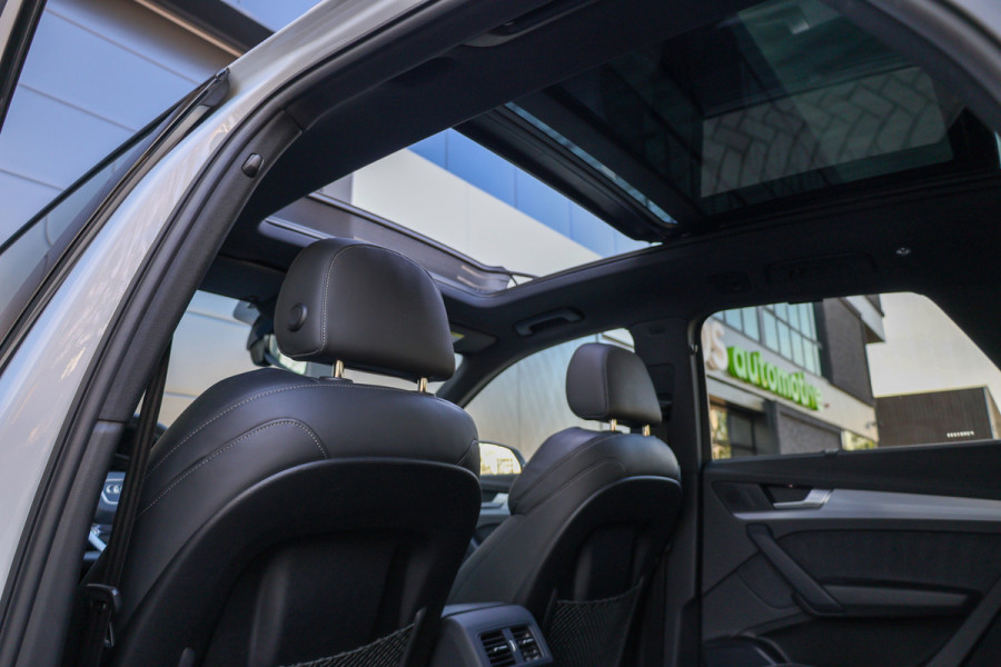 Audi Q5 50 TFSI e S edition | BTW | SOH 89% | PANO | LEDER | 4X STOELVERWARMING | 21 INCH | MEMORY |
