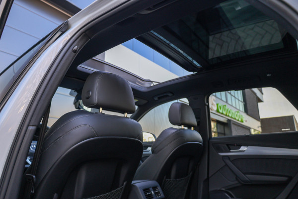 Audi Q5 50 TFSI e S edition | BTW | SOH 89% | PANO | LEDER | 4X STOELVERWARMING | 21 INCH | MEMORY |
