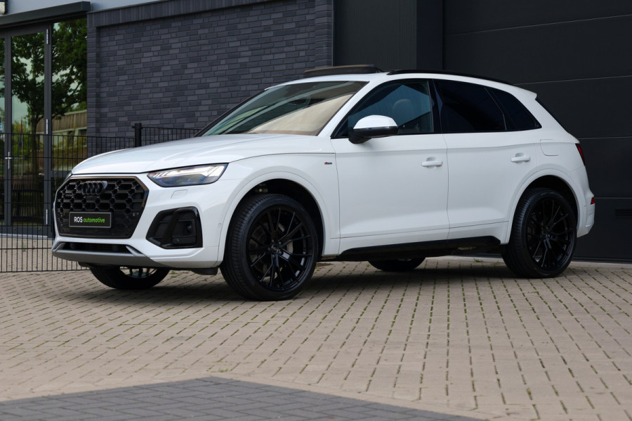 Audi Q5 50 TFSI e S edition | BTW | SOH 89% | PANO | LEDER | 4X STOELVERWARMING | 21 INCH | MEMORY |