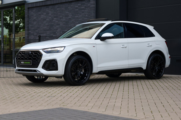 Audi Q5 50 TFSI e S edition | BTW | SOH 89% | PANO | LEDER | 4X STOELVERWARMING | 21 INCH | MEMORY |