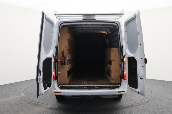 Mercedes-Benz Sprinter 314 2.2 CDI L2H1 Automaat Leer, 3-Zits, Cruise, Bluetooth, Imperiaal, Airco, Trekhaak, 18''