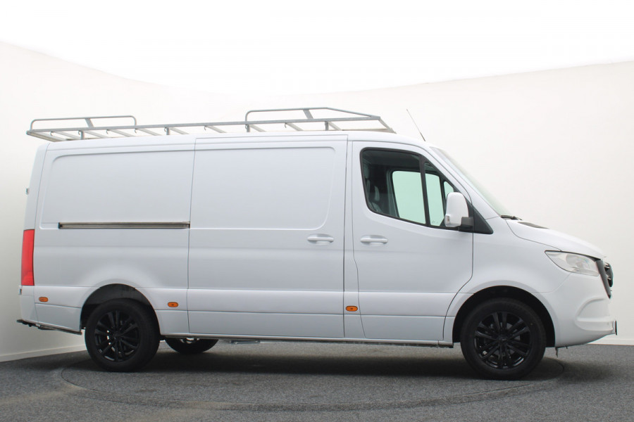 Mercedes-Benz Sprinter 314 2.2 CDI L2H1 Automaat Leer, 3-Zits, Cruise, Bluetooth, Imperiaal, Airco, Trekhaak, 18''