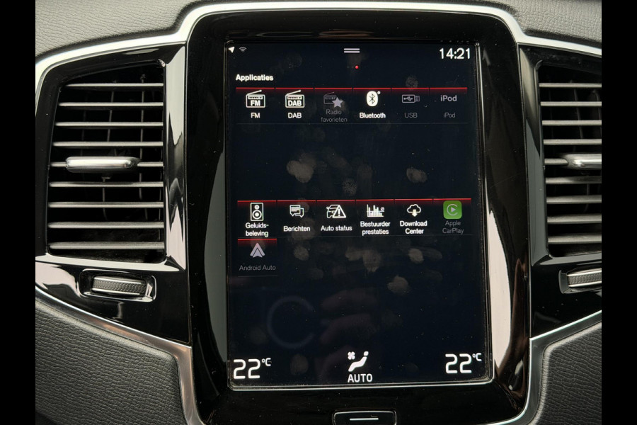 Volvo XC90 2.0 T8 Recharge AWD Inscription Expression 19"/Leder/Trekhaak/Standkachel/Harman Kardon/Camera/Full LED/Apple Carplay & Android Auto/Keyless/Adaptieve cruise