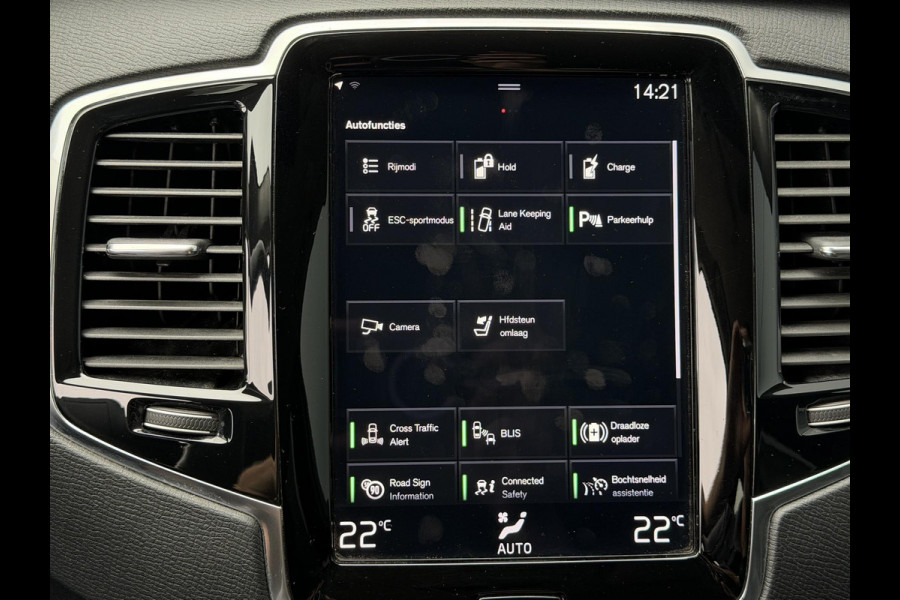 Volvo XC90 2.0 T8 Recharge AWD Inscription Expression 19"/Leder/Trekhaak/Standkachel/Harman Kardon/Camera/Full LED/Apple Carplay & Android Auto/Keyless/Adaptieve cruise