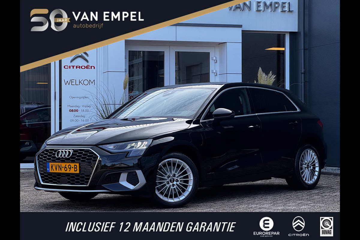 Audi A3 Sportback 40 TFSI e 204 PK Advanced edition | 93 % SOH | Audi dealer onderhouden | Camera | Stoelverwarming