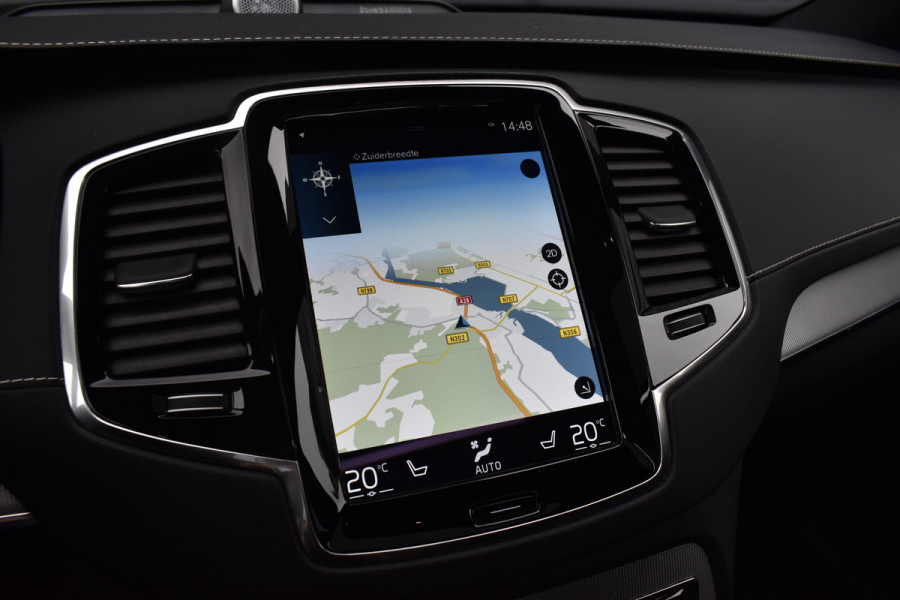 Volvo XC90 2.0 T8 Recharge AWD R-Design | Panorama | Bowers&Wilkins | Trekhaak | Luchtvering | 22'' Wielen | ACC | Head- Up |