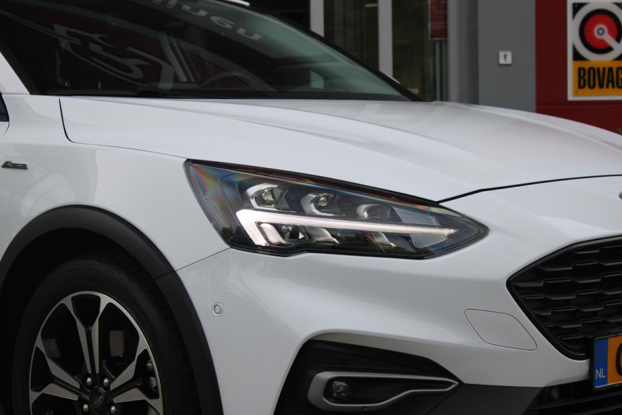 Ford Focus 1.5 EcoBoost 150PK AUTOMAAT ACTIVE BUSINESS | AFNEEMBARE TREKHAAK | TECHNOLOGY PACK: (ADAPTIVE CRUISE CONTROL, GROOTLICHT ASSISTENT, TRAFFIC SIGN RECOGNITION, EVASIVE STEERING ASSIST, DRIVER ALERT, LANE CENTRING ASSIST EN STOP & GO) | PARKING PACK: (VOLLEDIG AUTOMATISCH INPARKEREN, WIDE VIEW ACHTERUITRIJ CAMERA, DOOR EDGE PROTECTORS) | BANG & OLUFSEN AUDIOSYSTEM: (9 SPEAKERS EN 1 SUBWOOVER ,DAB+ RADIO) | COMFORT PACK: (AUTOMATISCHE AIRCONDITIONING, FORD KEYLESS ENTRY/START) | DESIGN PACK 2 ACTIVE BUSINESS: (PRIVACY GLASS, 18" Y-DESIGN BLACK LICHTMETALEN VELGEN, FULL LE