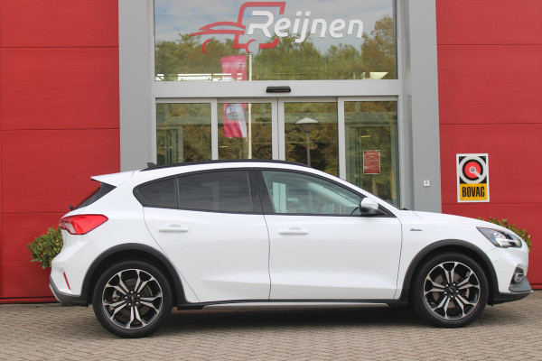 Ford Focus 1.5 EcoBoost 150PK AUTOMAAT ACTIVE BUSINESS | AFNEEMBARE TREKHAAK | TECHNOLOGY PACK: (ADAPTIVE CRUISE CONTROL, GROOTLICHT ASSISTENT, TRAFFIC SIGN RECOGNITION, EVASIVE STEERING ASSIST, DRIVER ALERT, LANE CENTRING ASSIST EN STOP & GO) | PARKING PACK: (VOLLEDIG AUTOMATISCH INPARKEREN, WIDE VIEW ACHTERUITRIJ CAMERA, DOOR EDGE PROTECTORS) | BANG & OLUFSEN AUDIOSYSTEM: (9 SPEAKERS EN 1 SUBWOOVER ,DAB+ RADIO) | COMFORT PACK: (AUTOMATISCHE AIRCONDITIONING, FORD KEYLESS ENTRY/START) | DESIGN PACK 2 ACTIVE BUSINESS: (PRIVACY GLASS, 18" Y-DESIGN BLACK LICHTMETALEN VELGEN, FULL LE