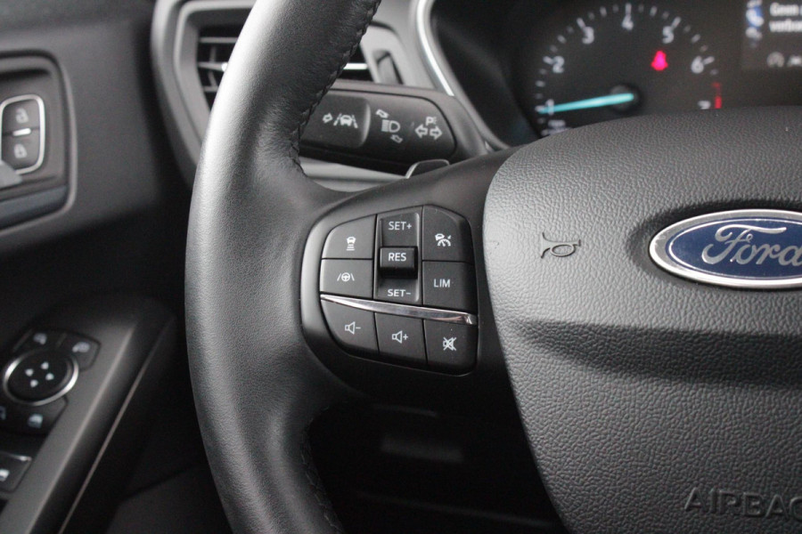 Ford Focus 1.5 EcoBoost 150PK AUTOMAAT ACTIVE BUSINESS | AFNEEMBARE TREKHAAK | TECHNOLOGY PACK: (ADAPTIVE CRUISE CONTROL, GROOTLICHT ASSISTENT, TRAFFIC SIGN RECOGNITION, EVASIVE STEERING ASSIST, DRIVER ALERT, LANE CENTRING ASSIST EN STOP & GO) | PARKING PACK: (VOLLEDIG AUTOMATISCH INPARKEREN, WIDE VIEW ACHTERUITRIJ CAMERA, DOOR EDGE PROTECTORS) | BANG & OLUFSEN AUDIOSYSTEM: (9 SPEAKERS EN 1 SUBWOOVER ,DAB+ RADIO) | COMFORT PACK: (AUTOMATISCHE AIRCONDITIONING, FORD KEYLESS ENTRY/START) | DESIGN PACK 2 ACTIVE BUSINESS: (PRIVACY GLASS, 18" Y-DESIGN BLACK LICHTMETALEN VELGEN, FULL LE